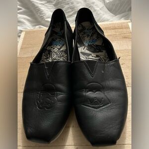 TOMS X Star Wars Black Leather Darth Vader / Storm Trooper Ladies Size 11